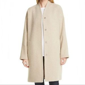 EILEEN FISHER Stand Collar Coat🌼